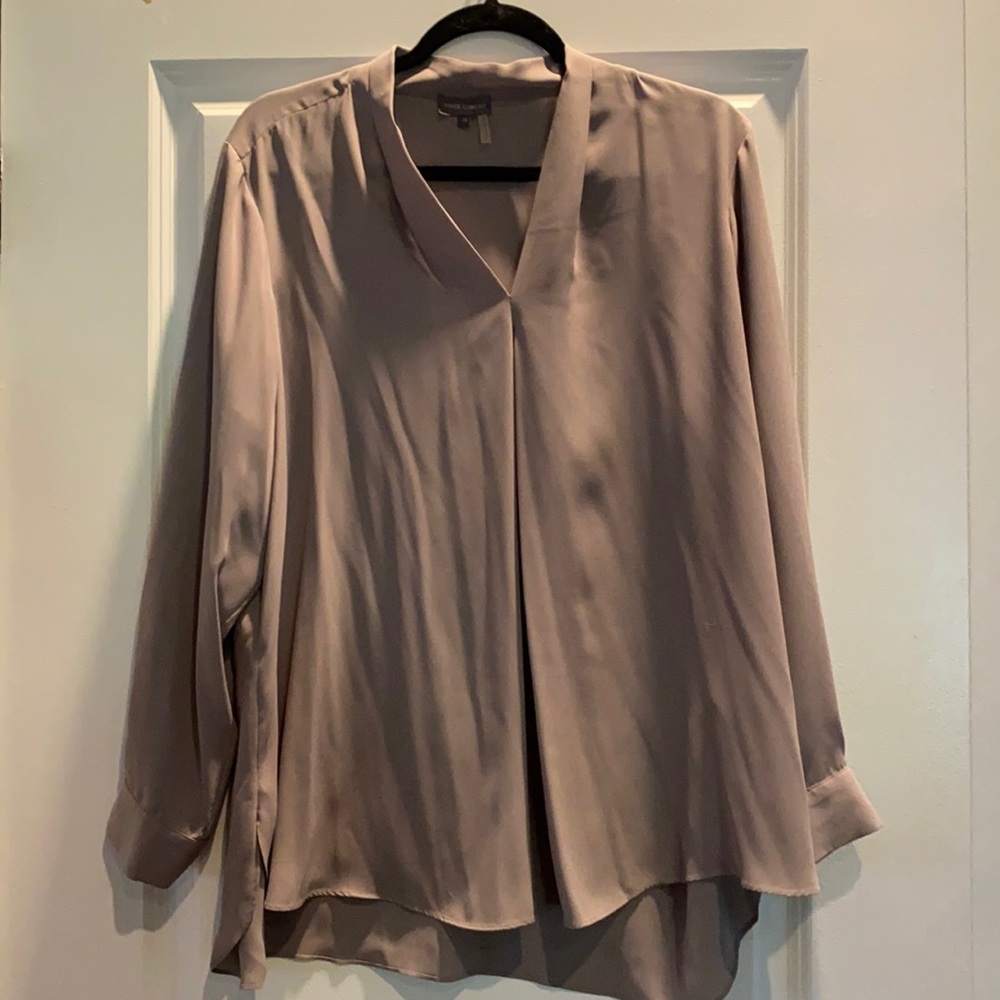 Amazing Gray Blouse Worn Once